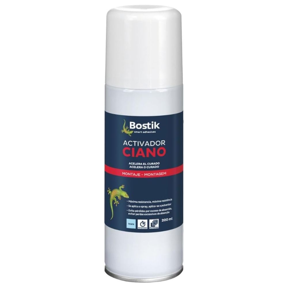 Ativador de Cola Cianoacrilato Bostik Spray 200ml