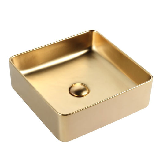 TAI SQUARE LAVATORIO 360x110 GOLD MATE