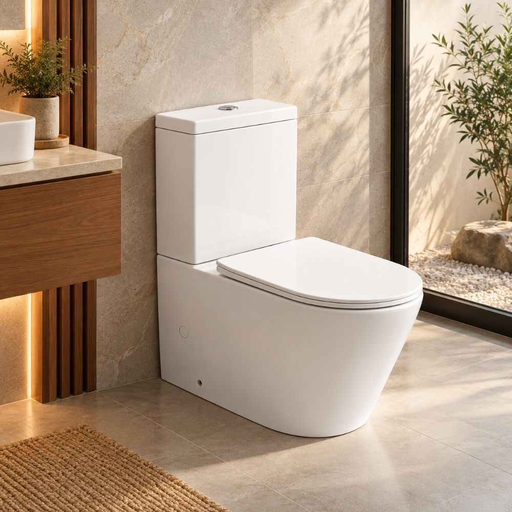Sanita BTW Completa Cerhouse Bohemic Soft Close Branca