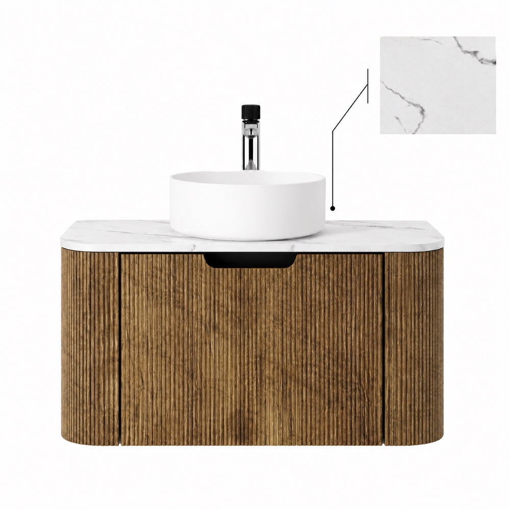 Móvel Cerhouse Marble Oak Rob c/Tampo Marmorizado 80