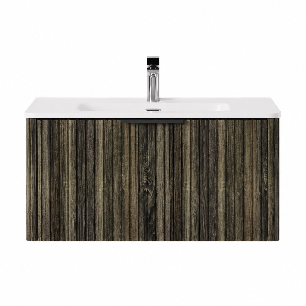 Móvel Timber Somona Oak com Lavatório 80