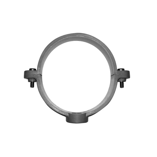 Abraçadeira PVC Cinza Ø90mm
