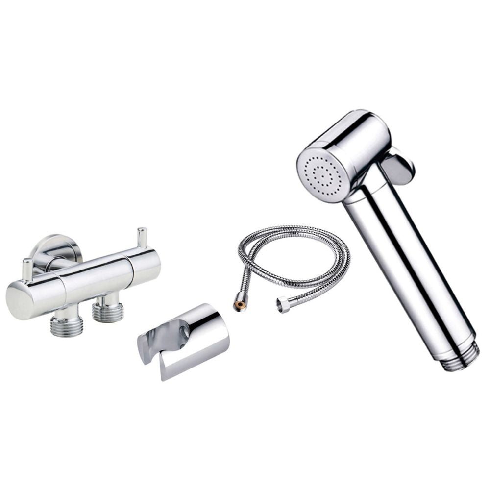 Kit de Chuveiro Higiénico AIDIA Basic Deluxe Cromado