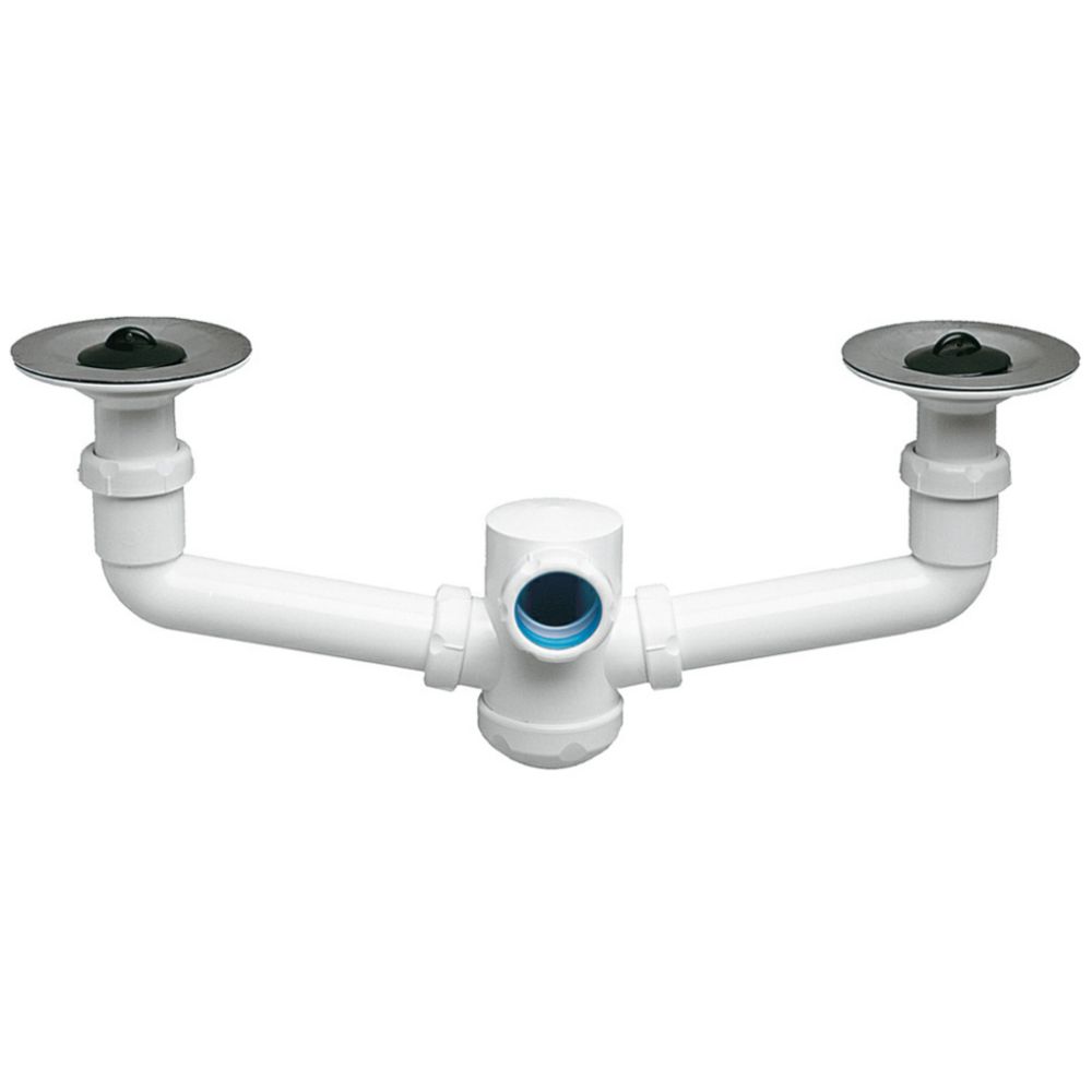 Sifão Garrafa Duplo com Válvulas Jimten S-232 1 1/2"