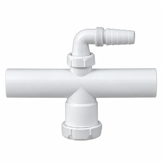 Tê Liso Jimten A-105 com Ligação Auxiliar 1 1/2"