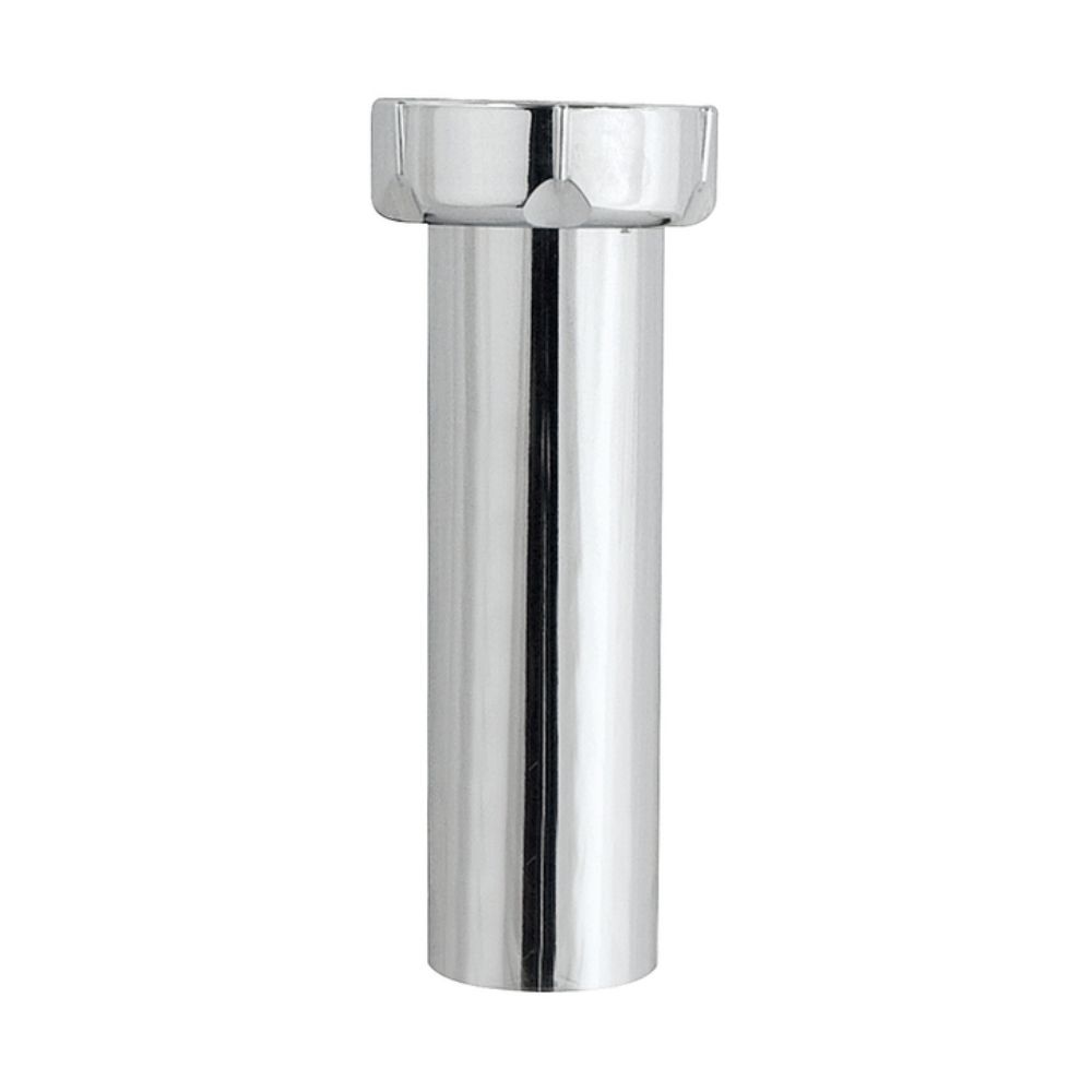 Tubo Cromado Jimten A-149 c/ Porca Louca 1 1/4" x 32mm