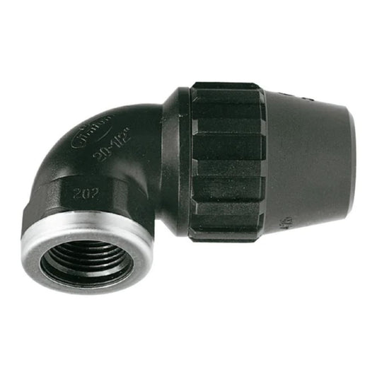União Curva 90° Fêmea Jimten J-71 32 × 3/4"