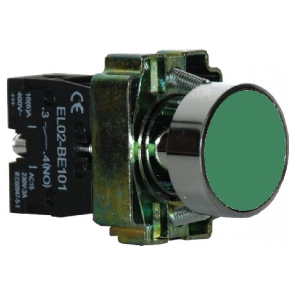 Botão de Pressão ELMARK EL2-BA31 Verde 1NO