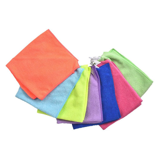 Conjunto de 7 Panos de Microfibra Reciclada