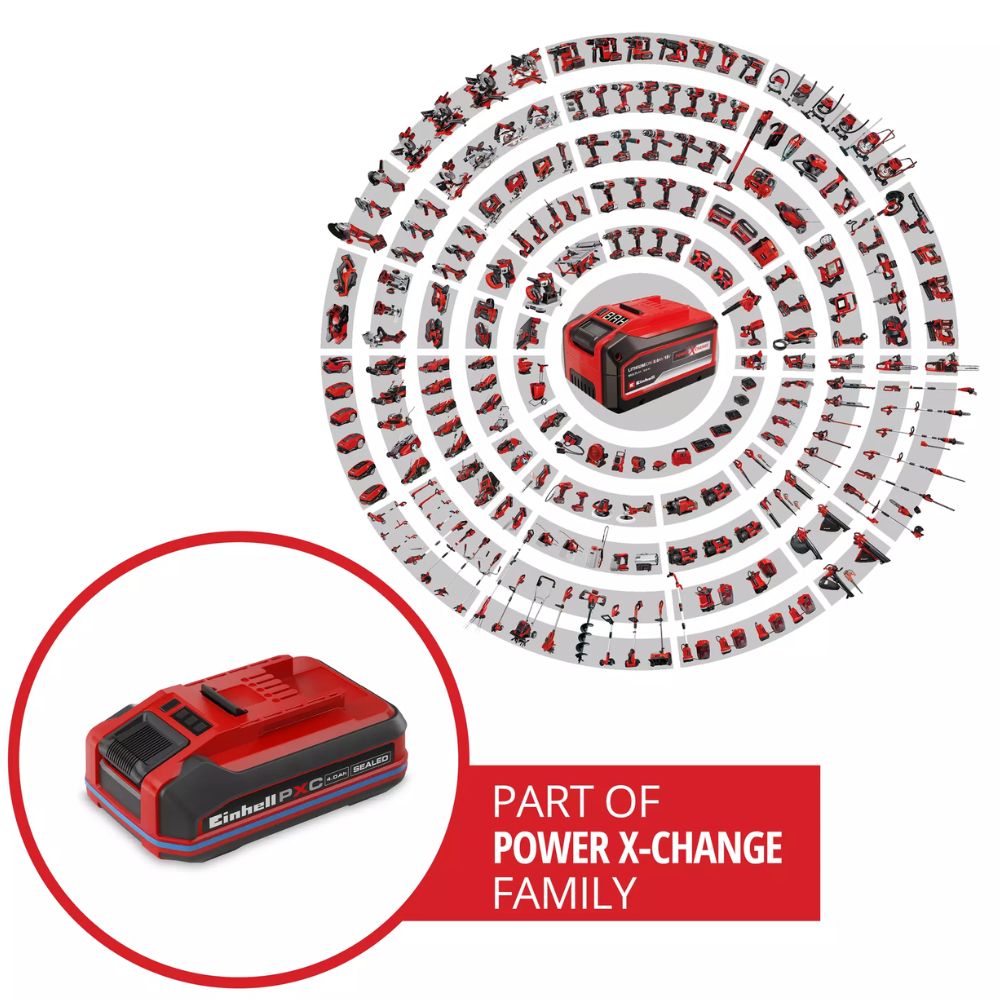 Bateria Einhell Power X-Change Plus 18V 4Ah SEALED IP57