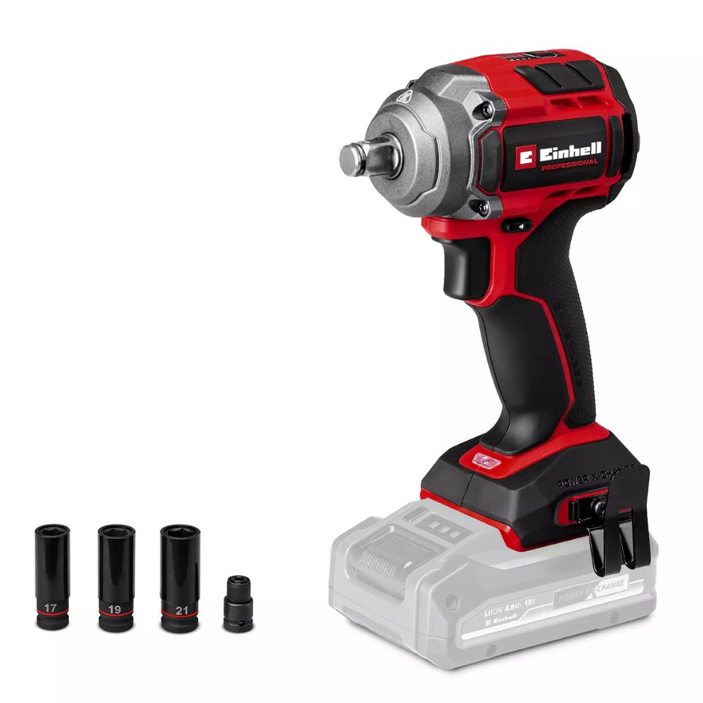 Chave de Impacto Einhell TP-CW 18/350-C Li BL Solo