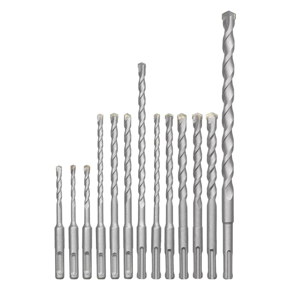Conjunto de Brocas KWB SDS-Plus 12 Peças 5–14 mm