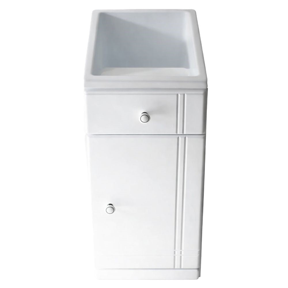Tanque Lava-Roupa Móvel Branco 62x55x80cm