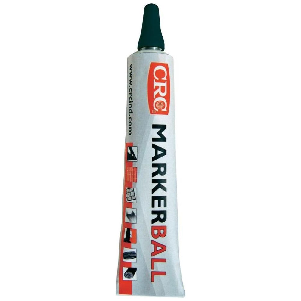 Marcador Permanente Industrial CRC Marker Ball Preto 50ml