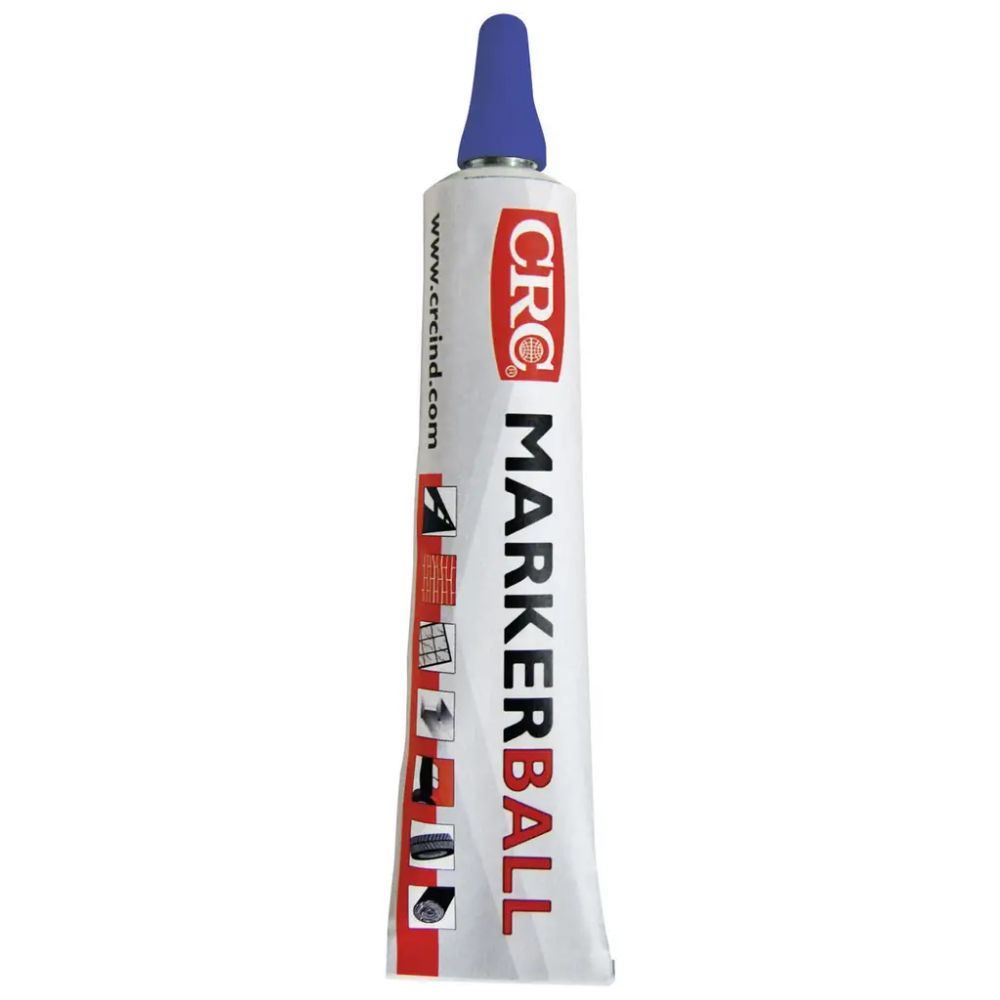 Marcador Permanente Industrial CRC Marker Ball Azul 50ml