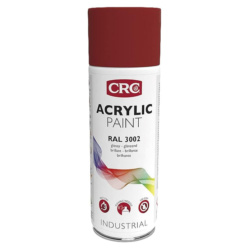 Spray Antioxidante CRC RAL 3000 Vermelho 500ml