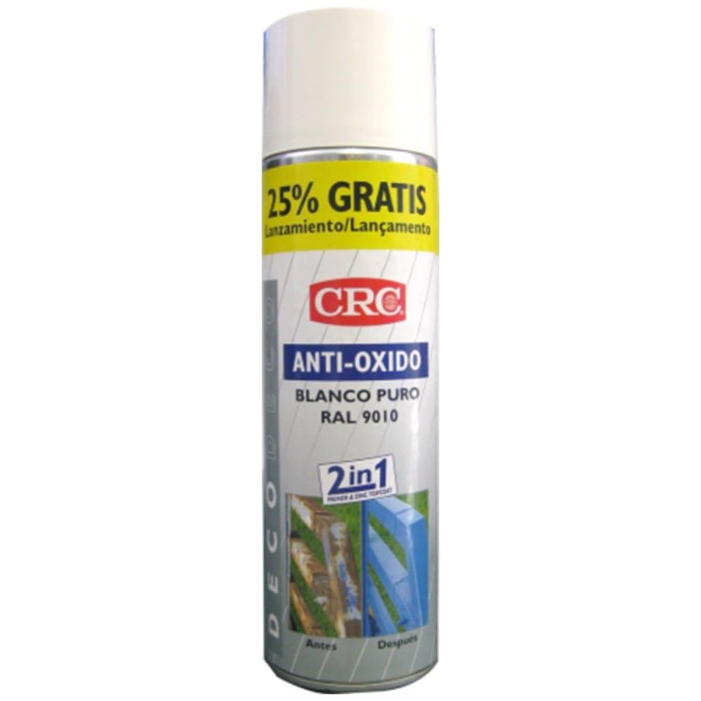 Spray Antioxidante CRC RAL 9010 Branco 500ml