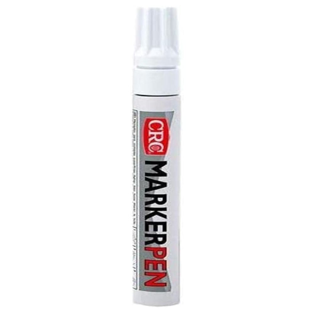 Marcador Permanente de Tinta CRC Marker Pen Branco 10ml