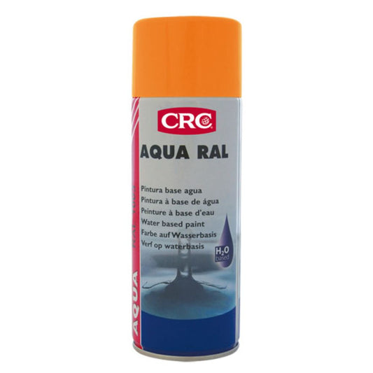 Tinta Spray CRC AQUA RAL 2000 Laranja Amarelo 400ml