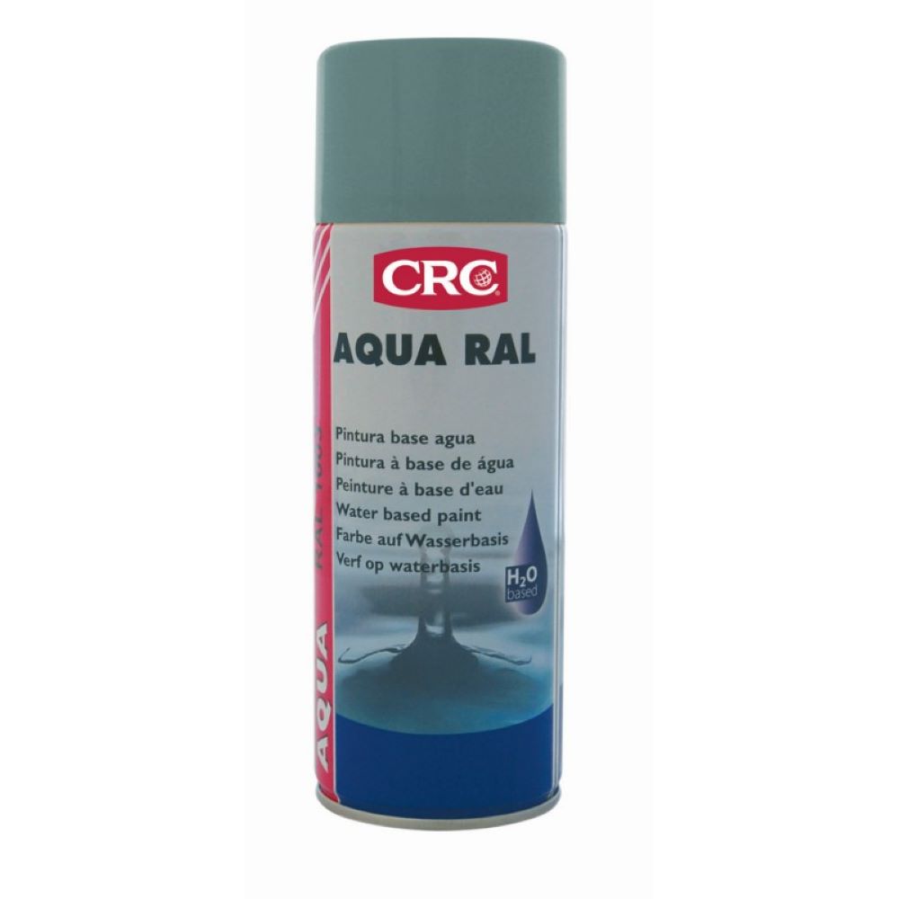 Tinta Spray CRC AQUA RAL 7001 Cinzento Prata 400ml