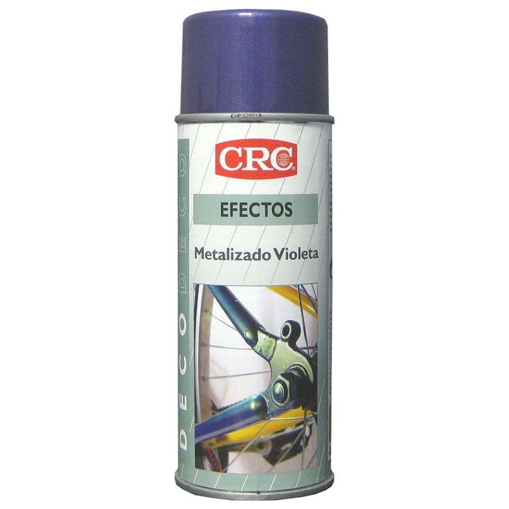 Tinta Spray CRC DECO Efeito Metalizado Prata 400ml