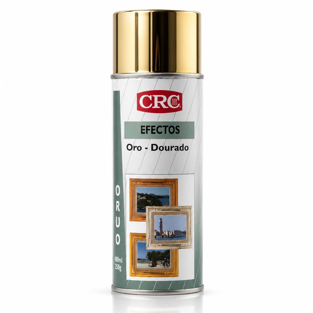 Tinta Spray CRC DECO Efeito Ouro 400ml