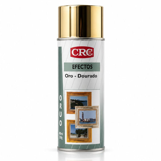 Tinta Spray CRC DECO Efeito Ouro 400ml