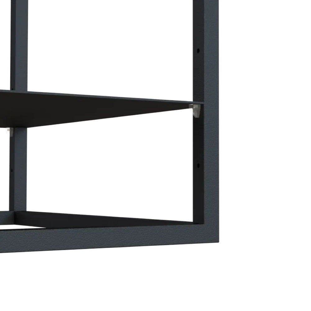 Suporte de Vaso em Ferro Parthenon 120cm Antracite