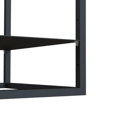 Suporte de Vaso em Ferro Parthenon 120cm Antracite