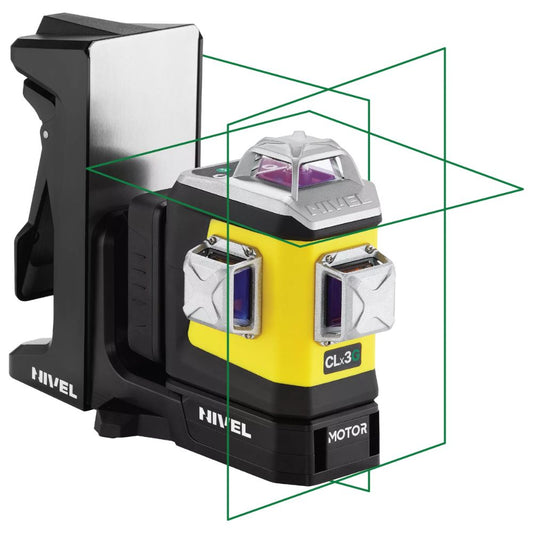 Nível Laser Nivel System CLx3G Motor Verde 3x360°