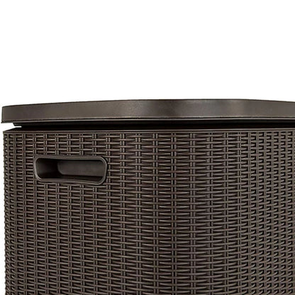 Mini Bar de Jardim Keter Bevy Bar 56L 84x40,5x74cm Aberto