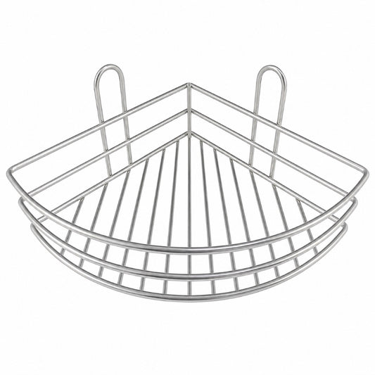 Prateleira de Canto Simples Aço Inox Aisi 304 200x200x95mm