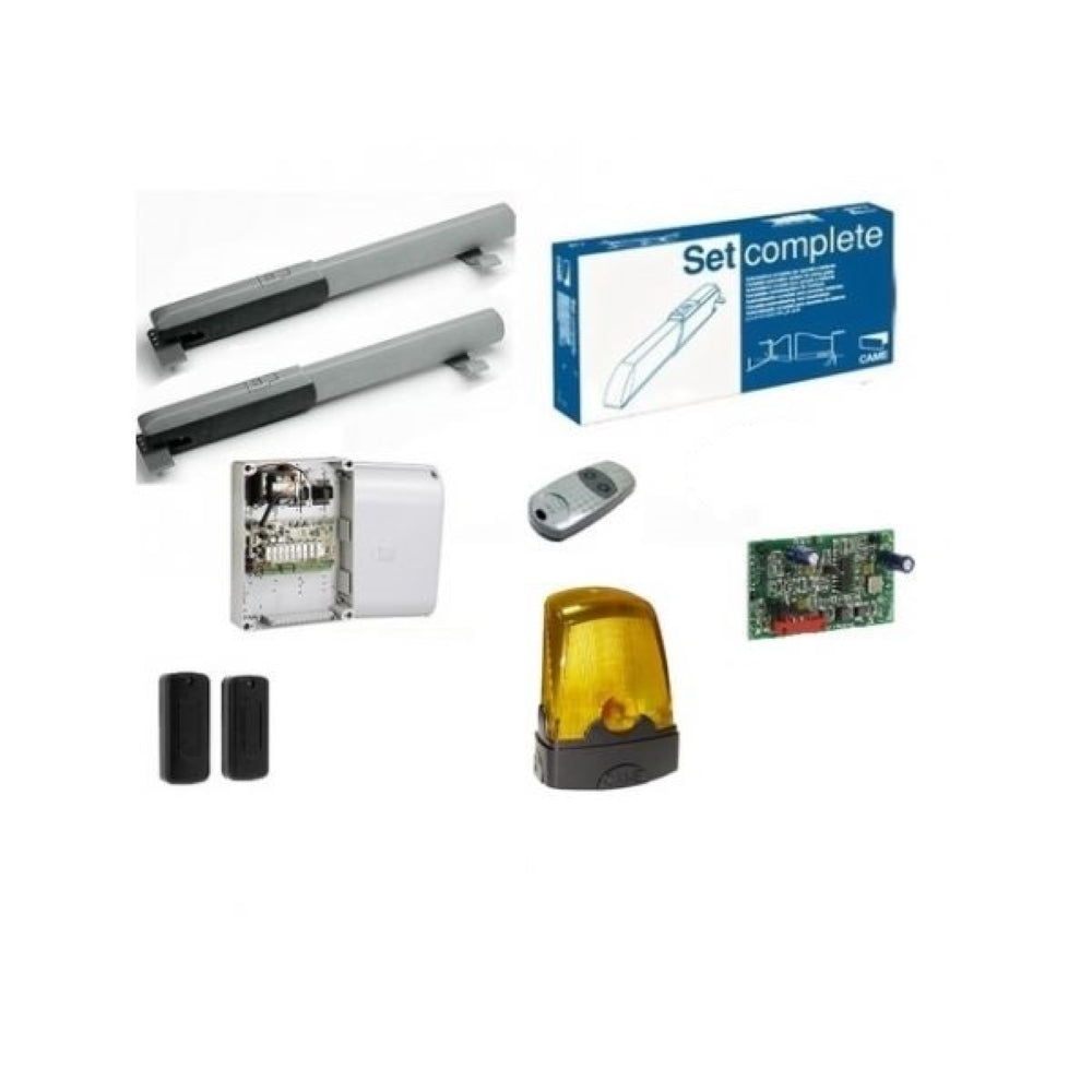 Kit Portoes Came Batente 2 Folhas AXI 400kg max 3m 230V