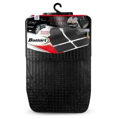 Tapetes Auto Borracha Bottari Goros Line 4 Peças