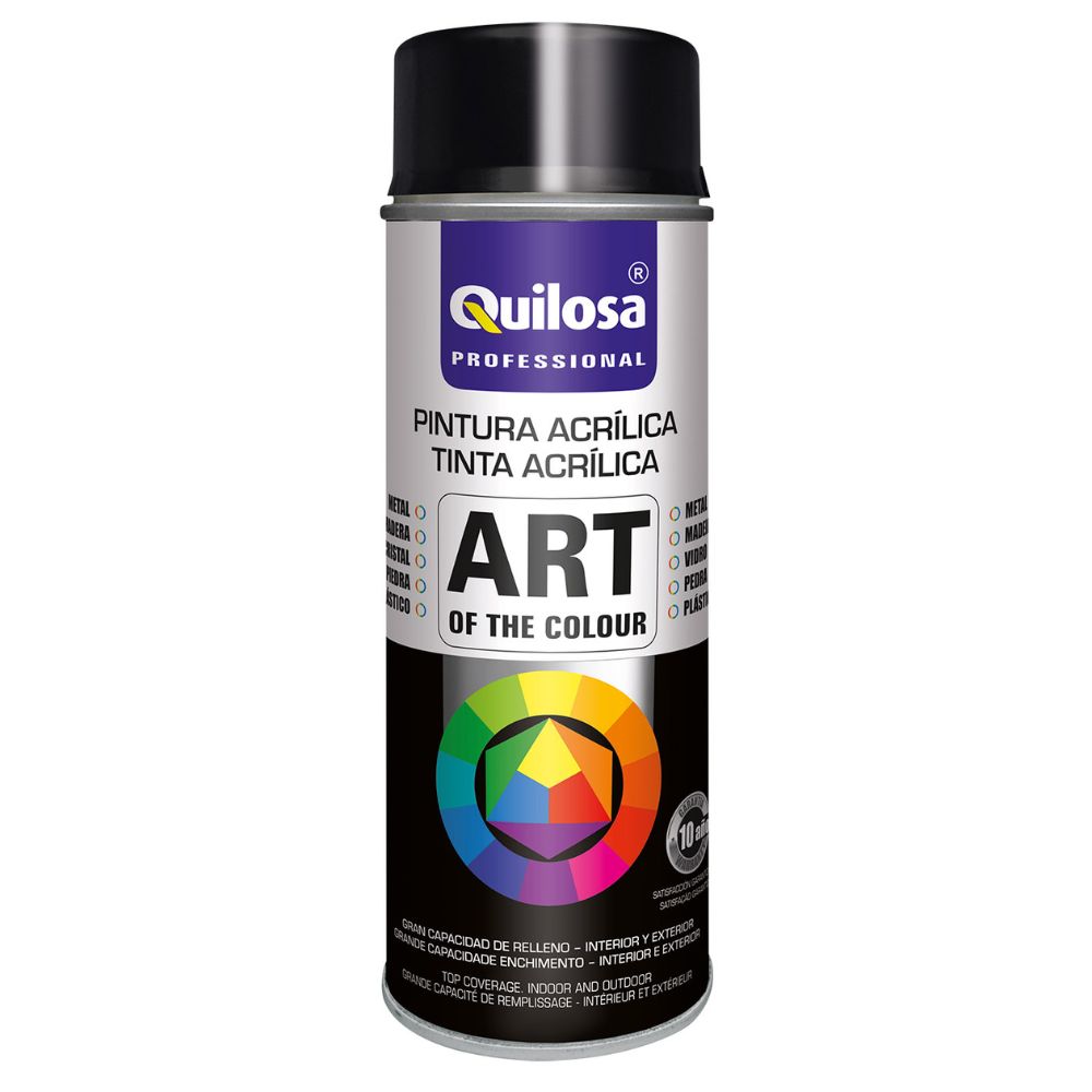 Tinta Spray Acrílica Quilosa Transparente 400ml