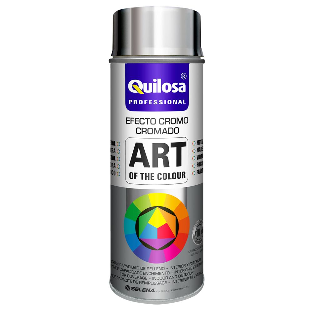 Tinta Spray Efeito Cromado Quilosa 400ml