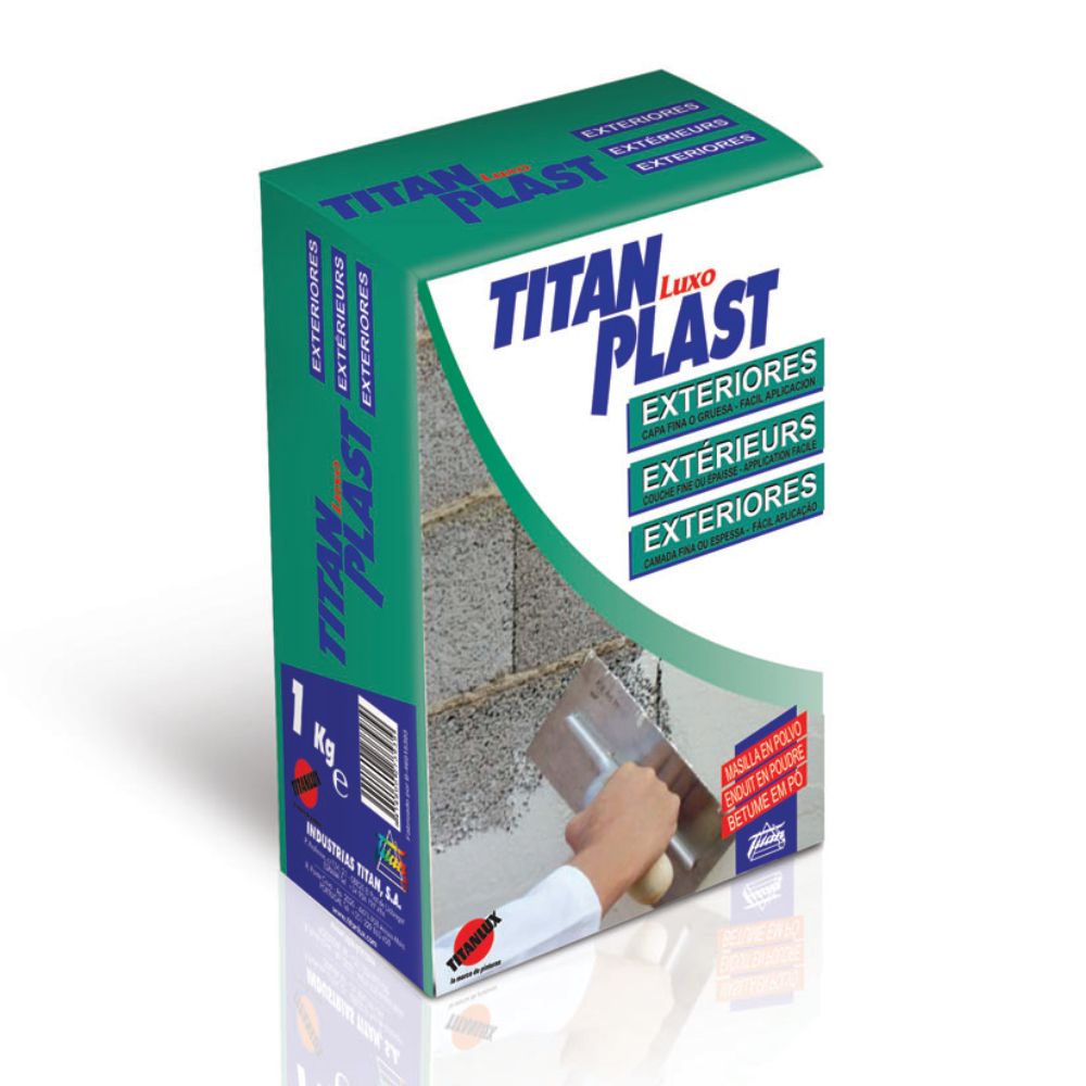 Massa TITAN Luxo Plast Exteriores 5KG