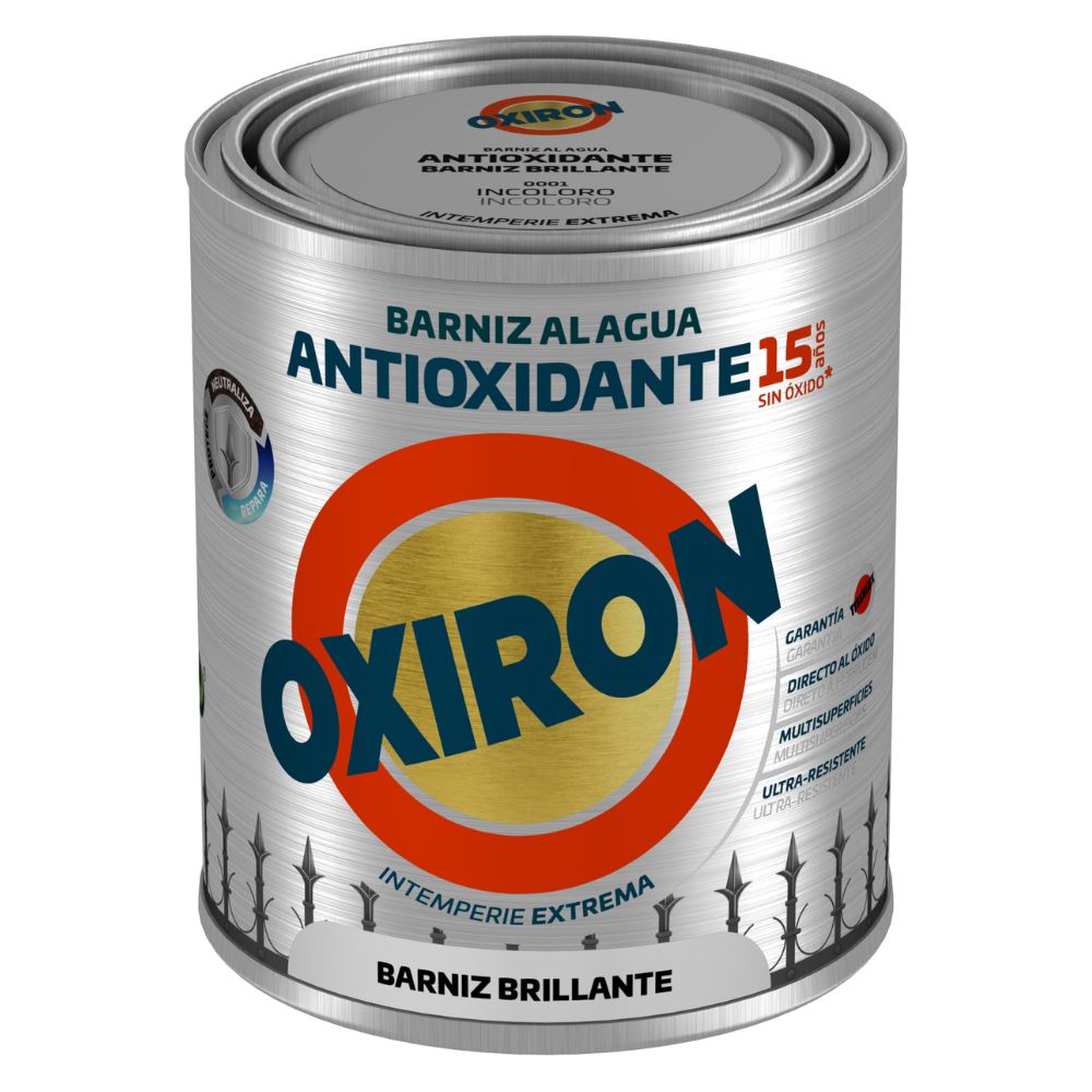 Verniz TITAN Oxiron Antioxidante Brilhante Incolor 750ml