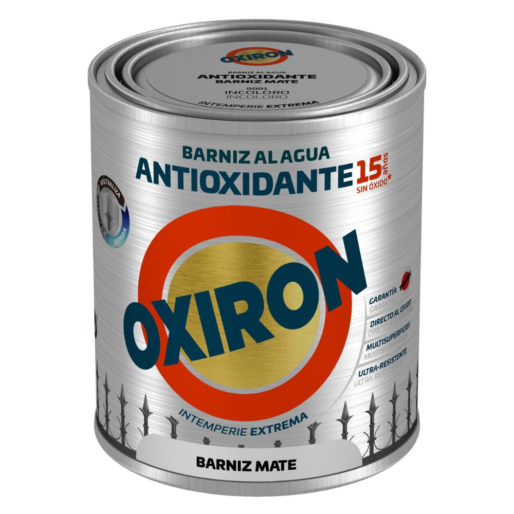 Verniz TITAN Oxiron Antioxidante Mate Incolor 750ml