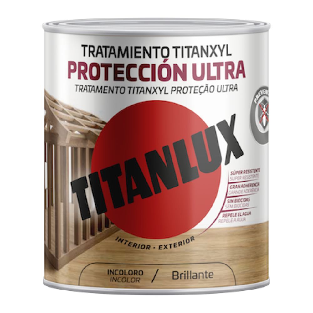 Protetor Madeira TITANXYL Total Protection Ultra Incolor 4L