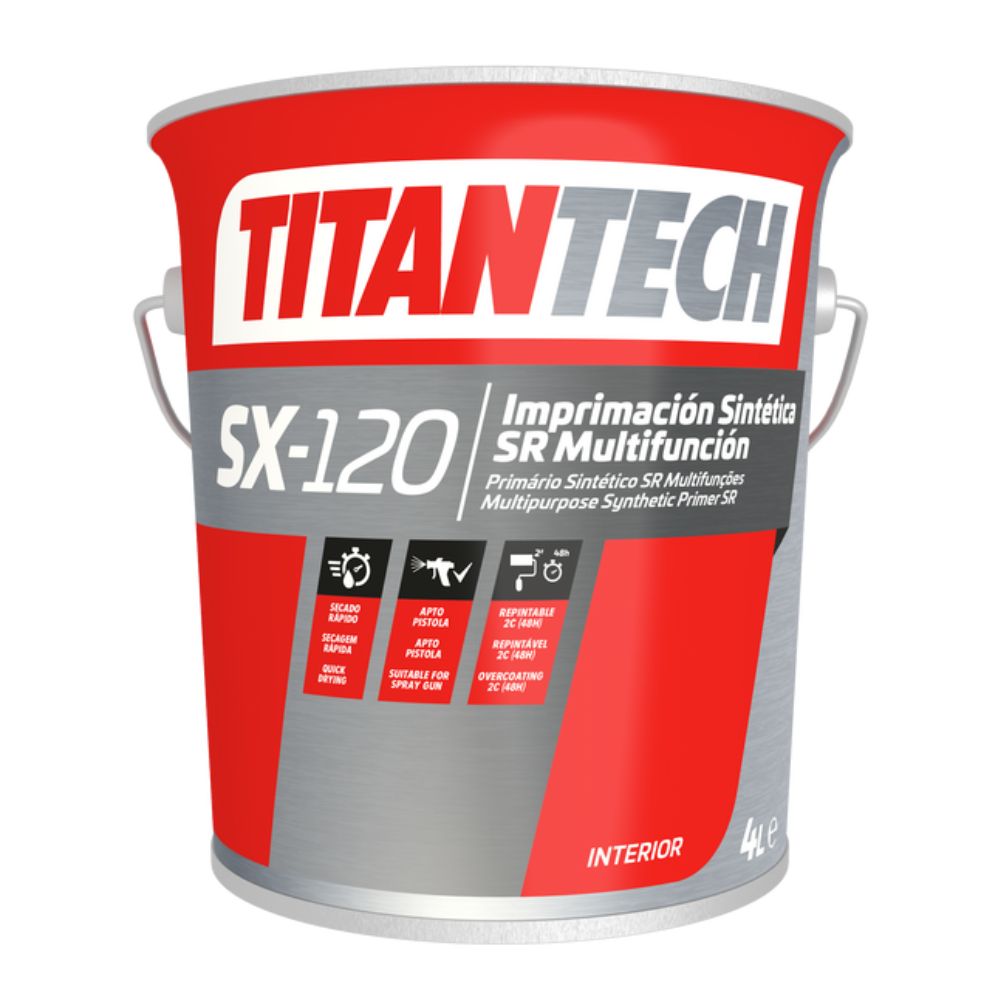 Primário Sintético TITANTECH SX-120 SR Multifunções Gris 4L