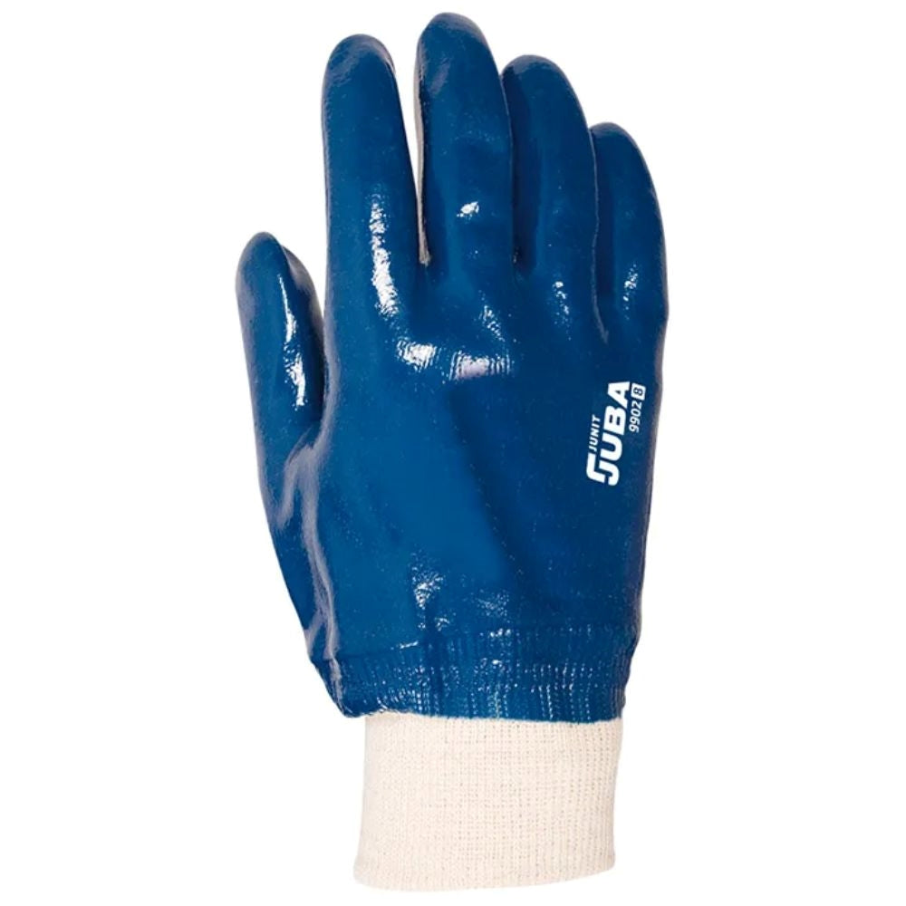 Luvas de Trabalho Juba 9902 JUNIT Nitrilo Azul (9)