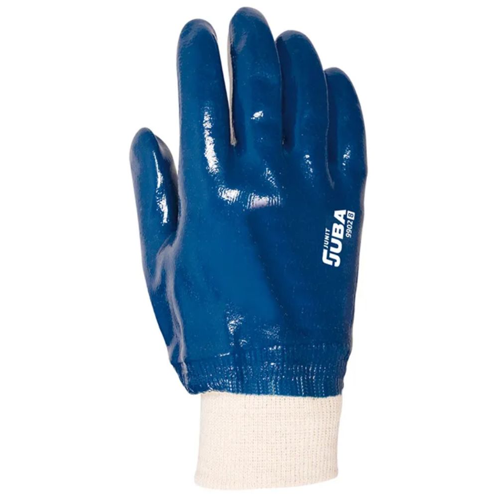 Luvas de Trabalho Juba 9902 JUNIT Nitrilo Azul (10)