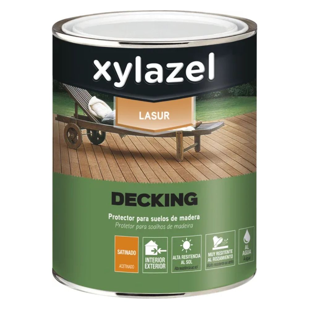 Xylazel Velatura Decking Teca Acetinado 0,75L