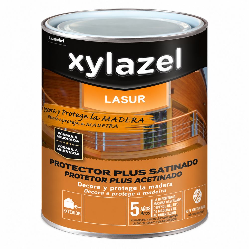 XYLAZEL PLUS DECORA SINT SAT NOGAL 0,75 L