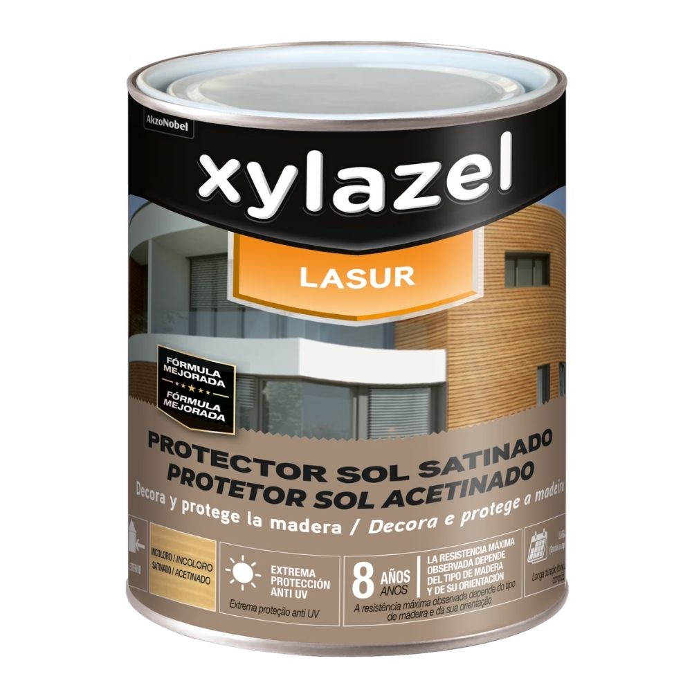 Velatura Protetor Sol Acetinado Xylazel Castanho 0,75L