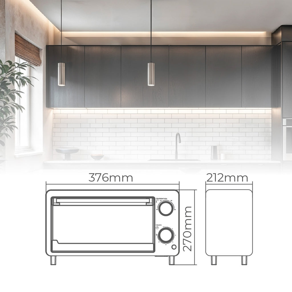 Forno Elétrico 10L 1000W
