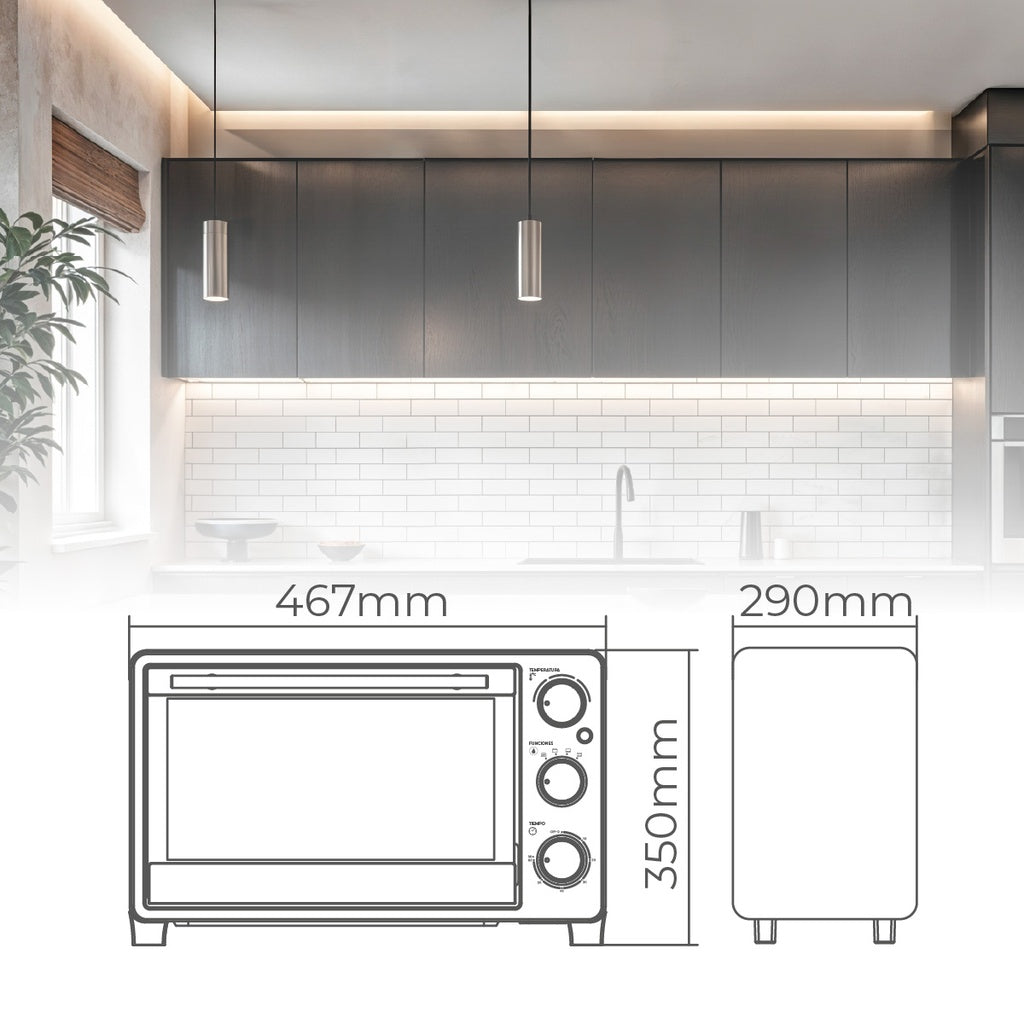Forno Elétrico 23L 1500W