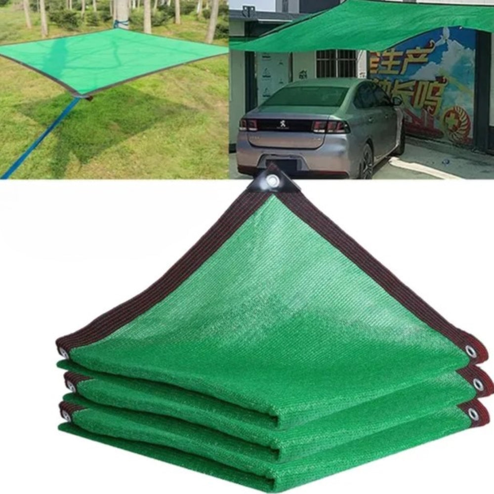 Kit de Sombra Quadrado 160GR 3,60x3,60m Verde
