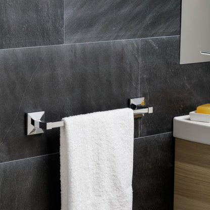 Toalheiro Grande Tatay Iconik GF Steel 60cm Cromado